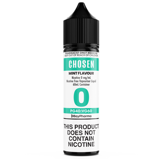 CHOSEN MINT FREEBASE (60ML BOTTLE)