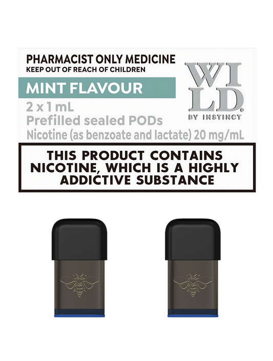 WILD BY INSTINCT MINT POD (2 X 1ML)