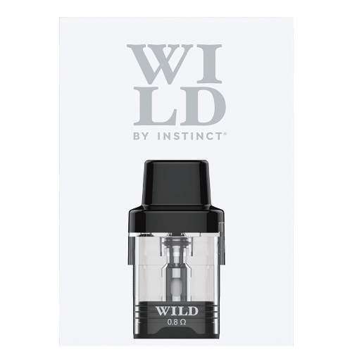 WILD BY INSTINCT PRO REFILLABLE PODS 0.8OHM (4 PACK)