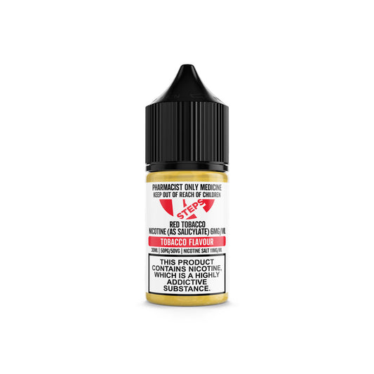 4STEPS TOBACCO RED NICOTINE SALTS (30ML BOTTLE)