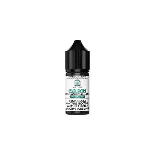 REBEL X BOGAN  MENTHOL 2 NICOTINE SALTS (30ML BOTTLE)