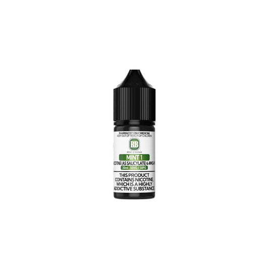 REBEL X BOGAN  MINT 1 NICOTINE SALTS (30ML BOTTLE)