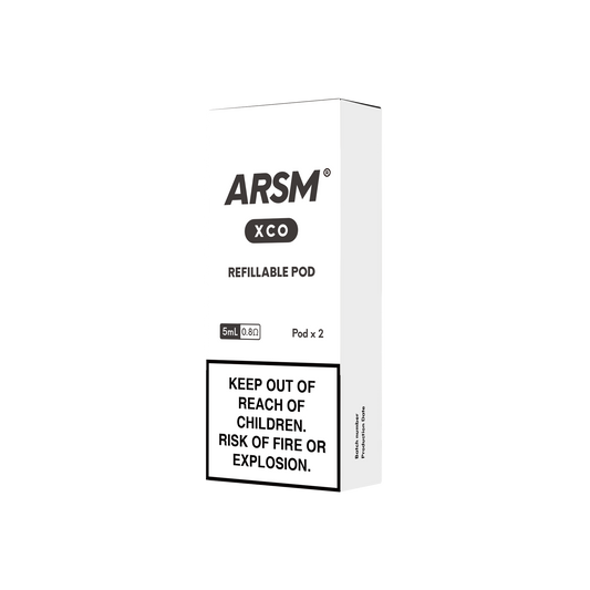 ARSM (AIRSCREAM) XCO REPLACEMENT POD (2 x 5ML)