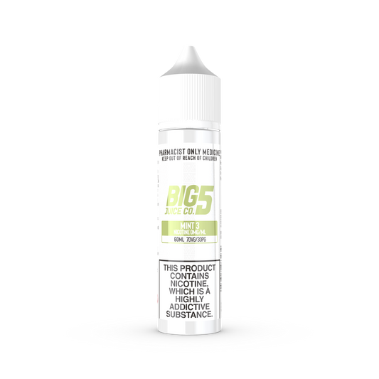 BIG 5 MINT 3 FREEBASE (60ML BOTTLE)