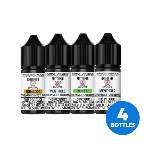 BRITANNIA NICOTINE SALTS BUNDLE