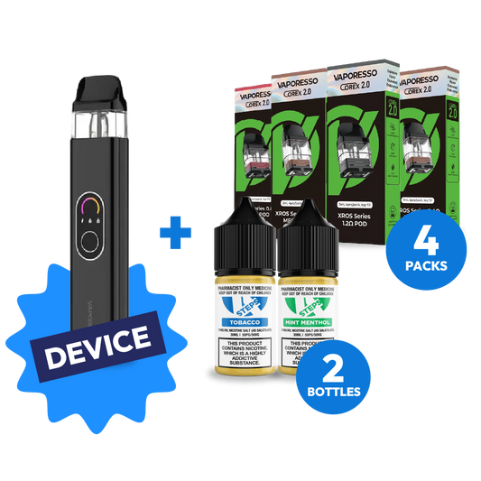 VAPORESSO & 4STEPS BUNDLE