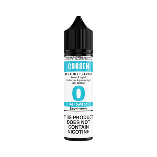 CHOSEN MENTHOL FREEBASE (60ML BOTTLE)