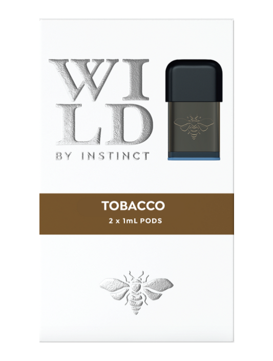 WILD BY INSTINCT TOBACCO POD (2 X 1ML)