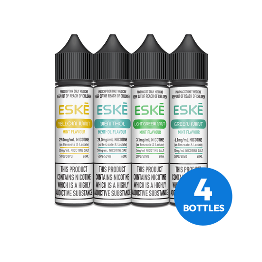 ESKE NICOTINE SALTS PACK (4 BOTTLES)