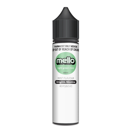 MELLO LIGHT GREEN MINT FREEBASE (60ML BOTTLE)