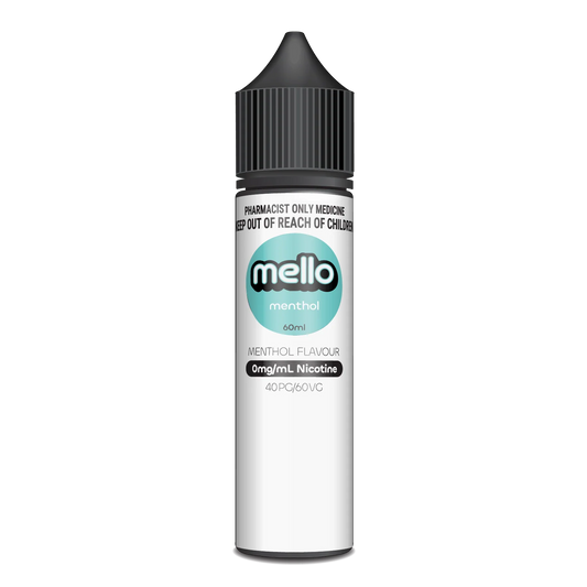 MELLO MENTHOL FREEBASE (60ML BOTTLE)