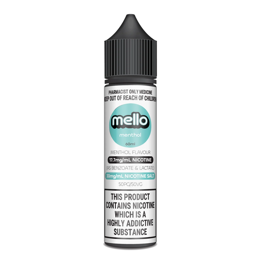 MELLO MENTHOL NICOTINE SALTS (60ML BOTTLE)