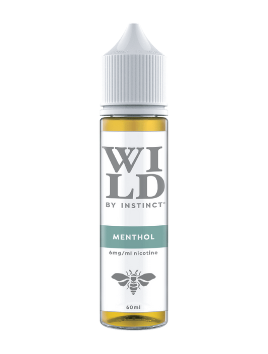 WILD BY INSTINCT MENTHOL FREEBASE (60ML BOTTLE)