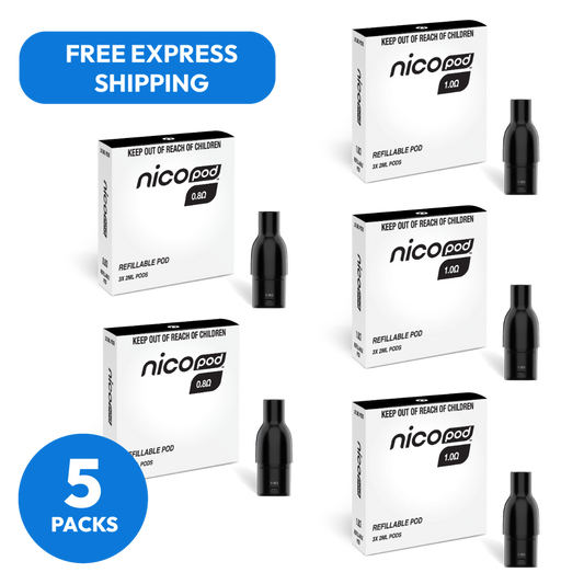 NICOPOD® 5 PACK REFILLABLE PODS