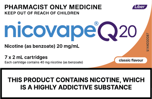 NICOVAPE Q TOBACCO POD (7 x 2ML)