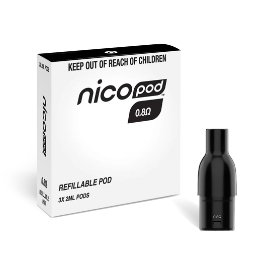 NICOPOD® EMPTY REFILLABLE POD (3 x 2ML)