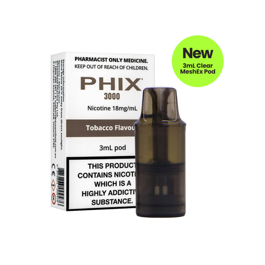 PHIX 3000 POD TOBACCO (1 X 3ML)