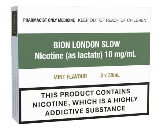 BION LONDON REFILL KIT - MINT (3 x 30ML)