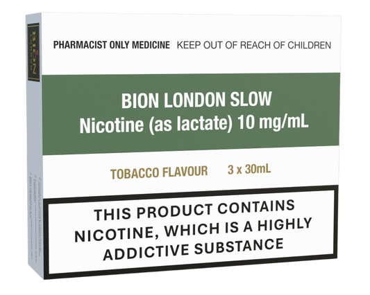 BION LONDON REFILL KIT - TOBACCO (3 x 30ML)