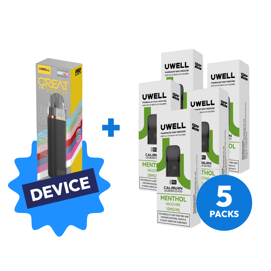 UWELL PRE-FILLED PODS BUNDLE