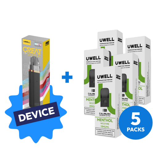 UWELL PRE-FILLED PODS BUNDLE