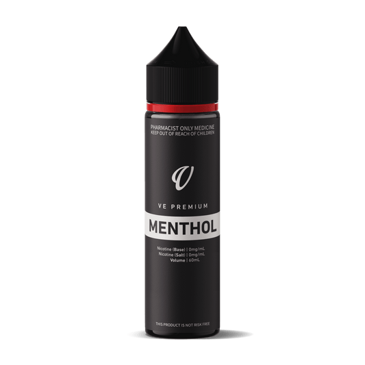 VE PREMIUM MENTHOL (PEPPERMINT) (60ML BOTTLE)