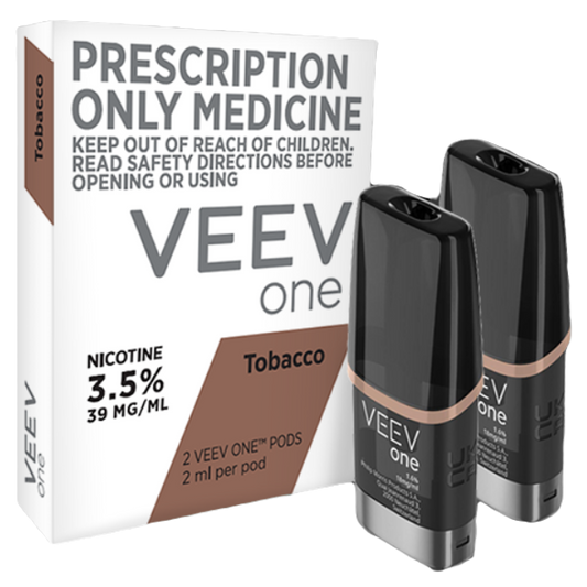 VEEV ONE TOBACCO 39MG/ML (3.5%) 2 X 2ML