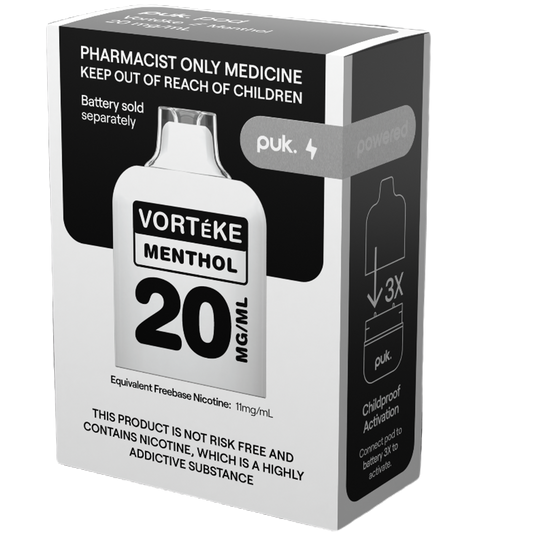 VORTEKE PUK PRE-FILLED POD MENTHOL (8ML)