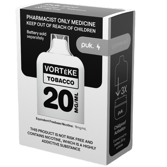 VORTEKE PUK PRE-FILLED POD TOBACCO (8ML)