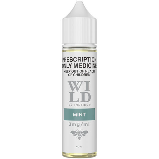 WILD BY INSTINCT MINT FREEBASE (60ML BOTTLE)