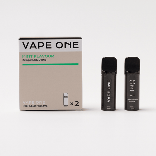 VAPE ONE MINT PODS (2 X 2ML) 20MG/ML